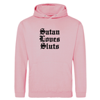 SATAN LOVES SLUTS HOODIE