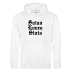 SATAN LOVES SLUTS HOODIE