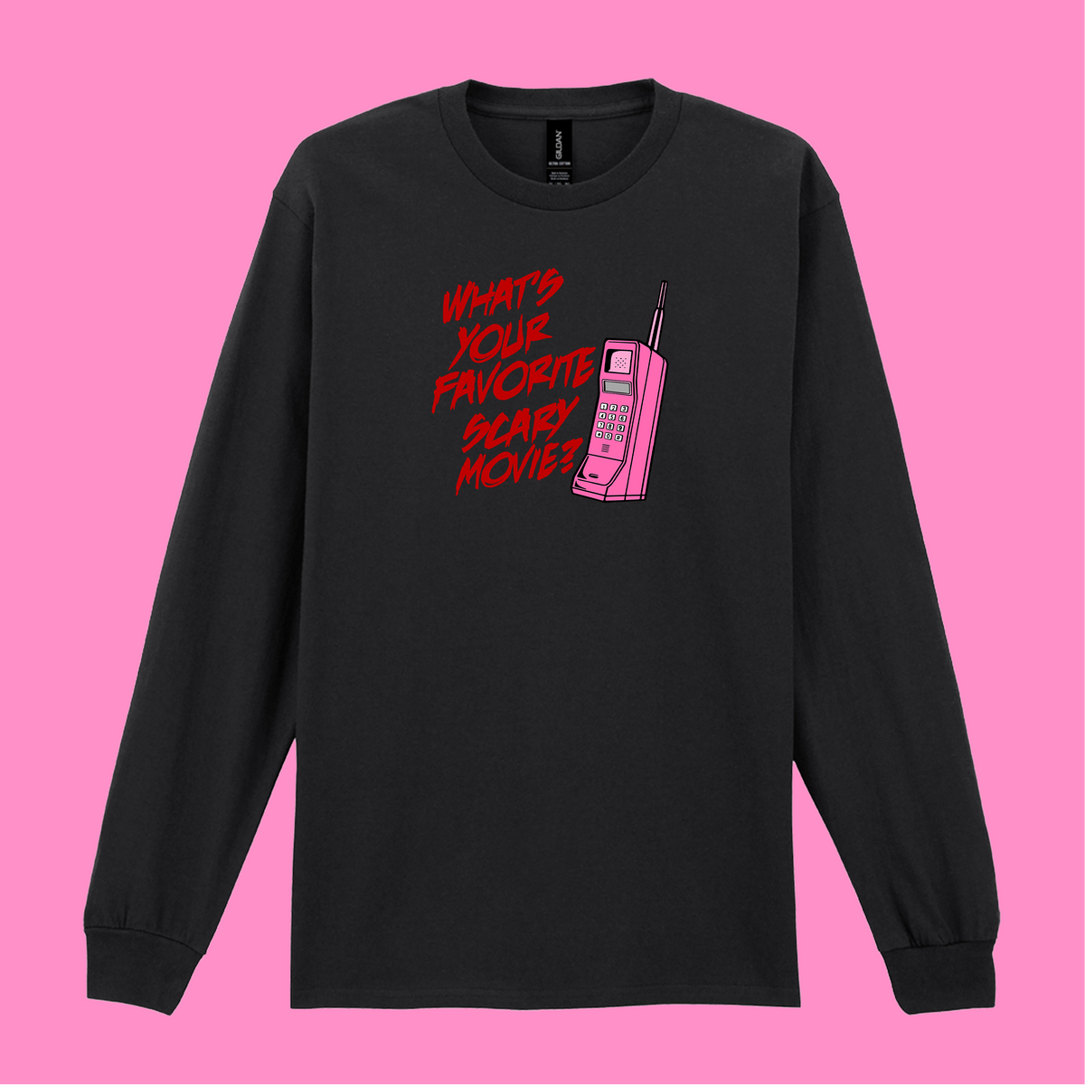 SCARY MOVIE LONG SLEEVED T-SHIRT