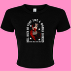 HELL HATH NO FURY LIKE A WOMAN SCORNED BABY T-SHIRT