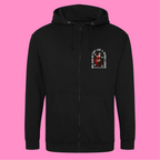 WOMAN SCORNED ZIP HOODIE