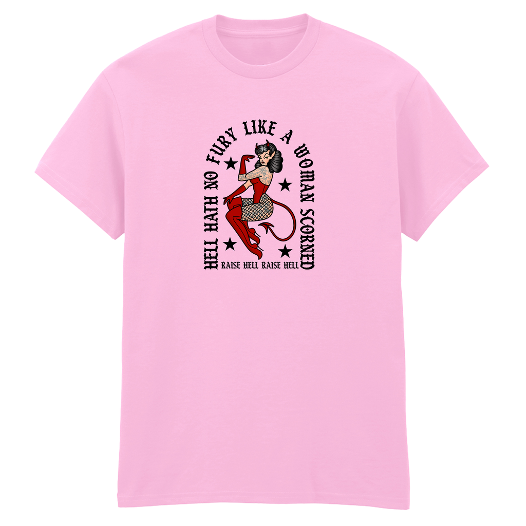 WOMAN SCORNED T-SHIRT