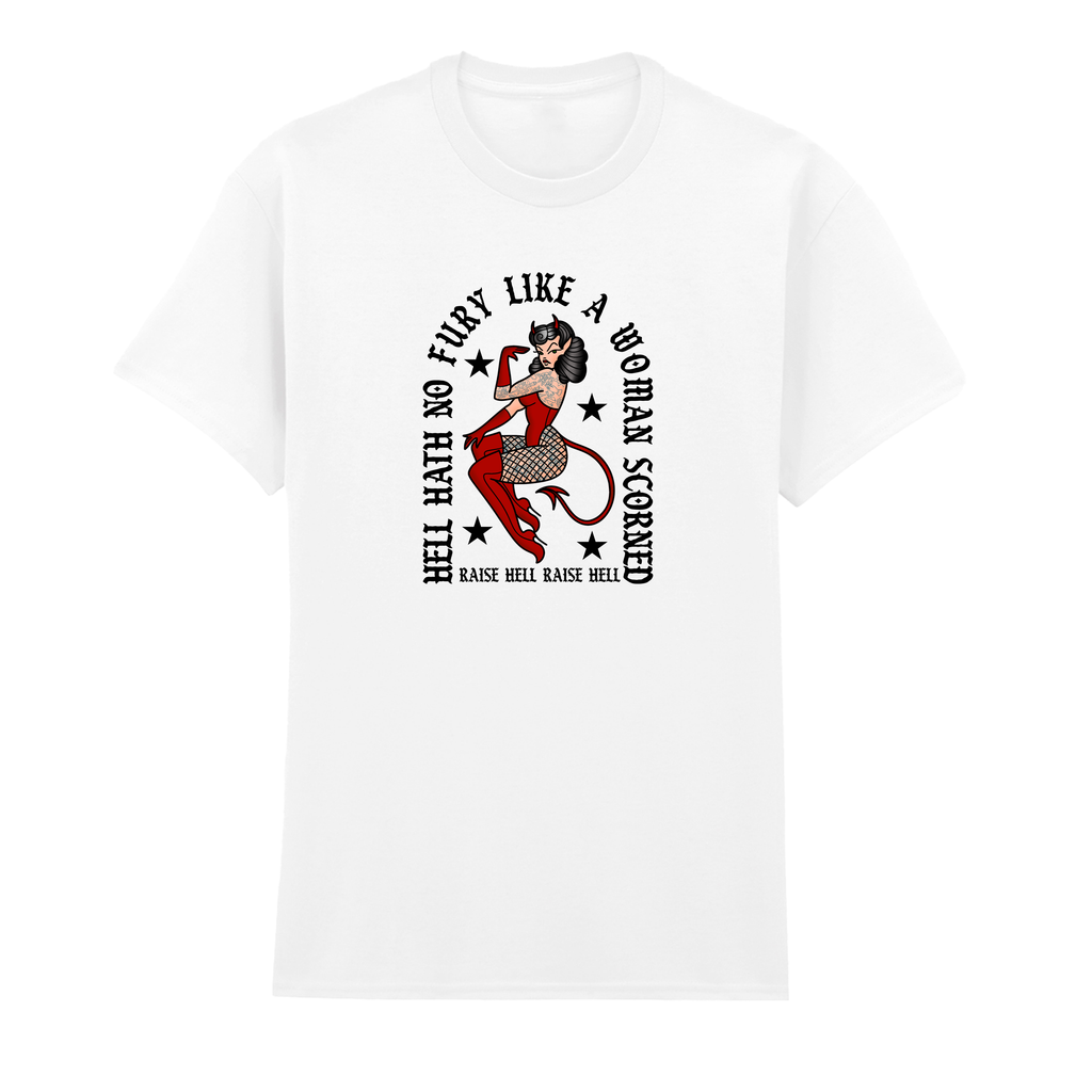 WOMAN SCORNED T-SHIRT