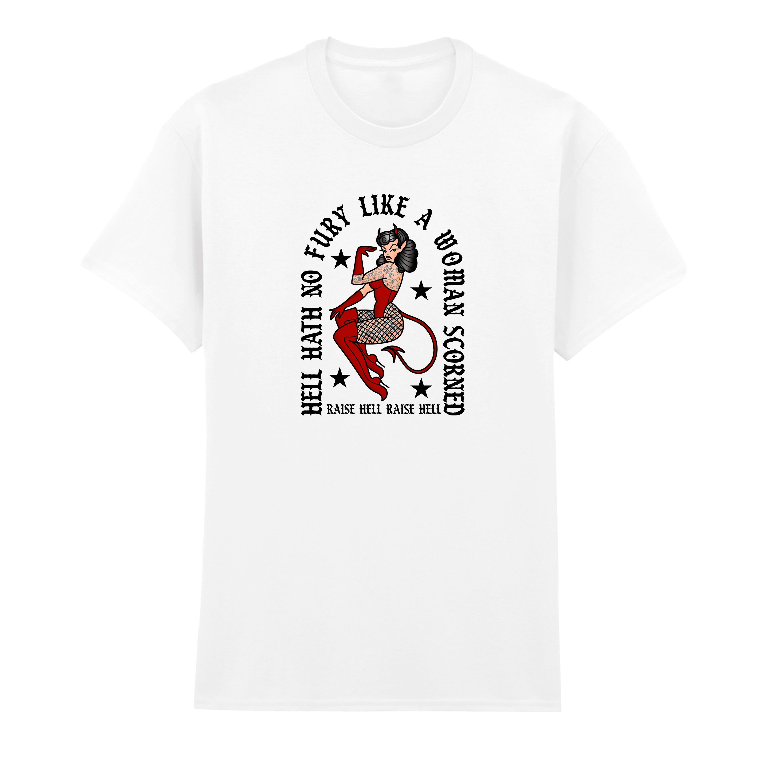 WOMAN SCORNED T-SHIRT