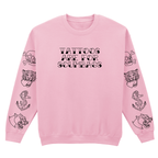 TATTOOS ARE FOR SCUMBAGS SLEEVE SWEATSHIRT