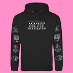 TATTOOS ARE FOR SCUMBAGS TATTOO SLEEVE HOODIE