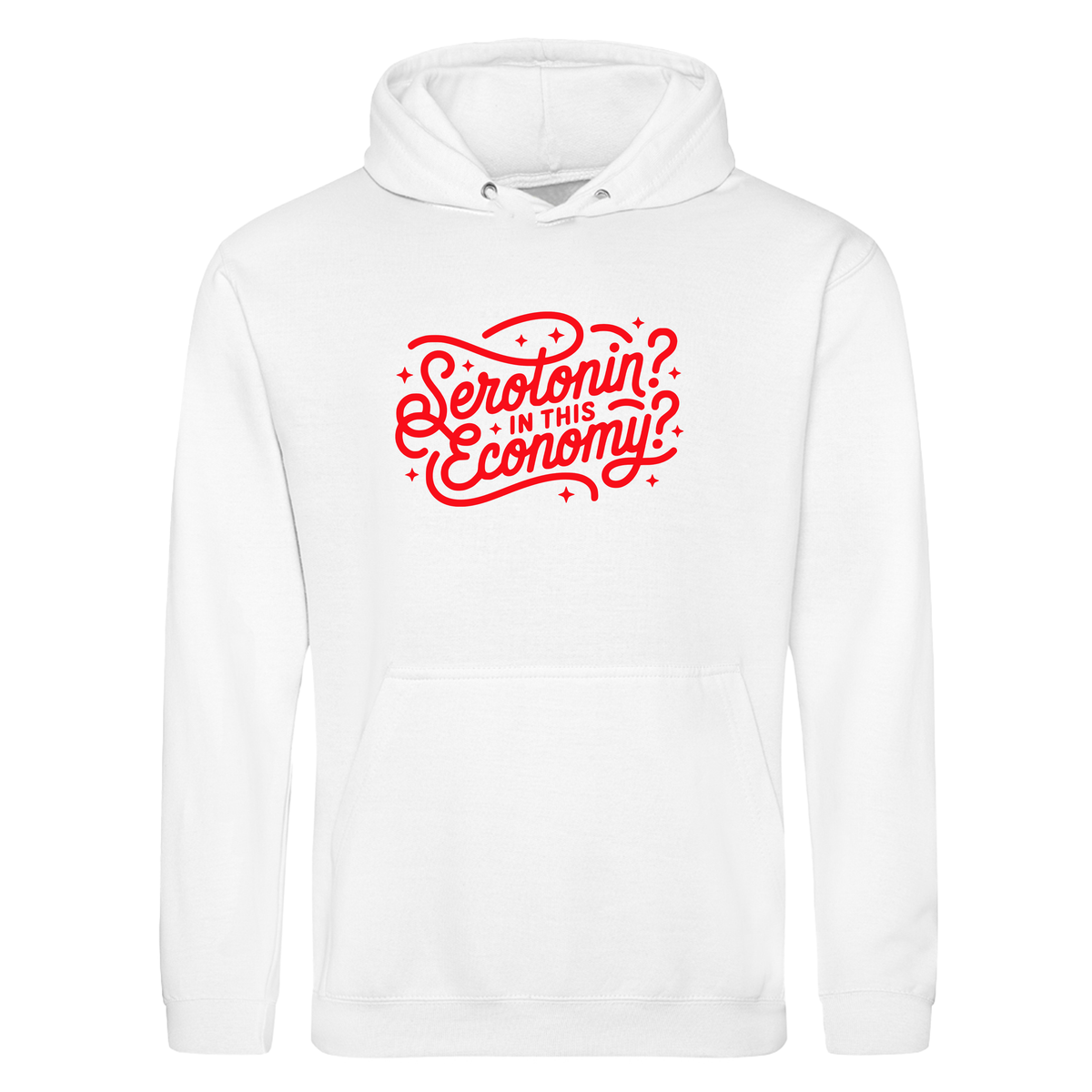 SEROTONIN IN THIS ECONOMY HOODIE