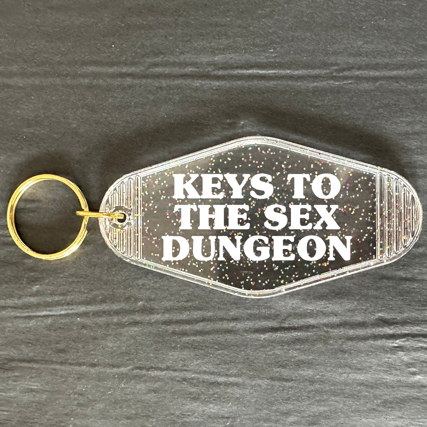 KEYS TO THE SEX DUNGEON KEYRING