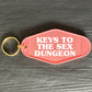 KEYS TO THE SEX DUNGEON KEYRING