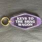 KEYS TO THE SHAG WAGON KEYRING