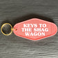KEYS TO THE SHAG WAGON KEYRING
