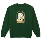 BE SOFT BUT STAY SHARP CAT SWEATSHIRT