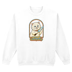 BE SOFT BUT STAY SHARP CAT SWEATSHIRT