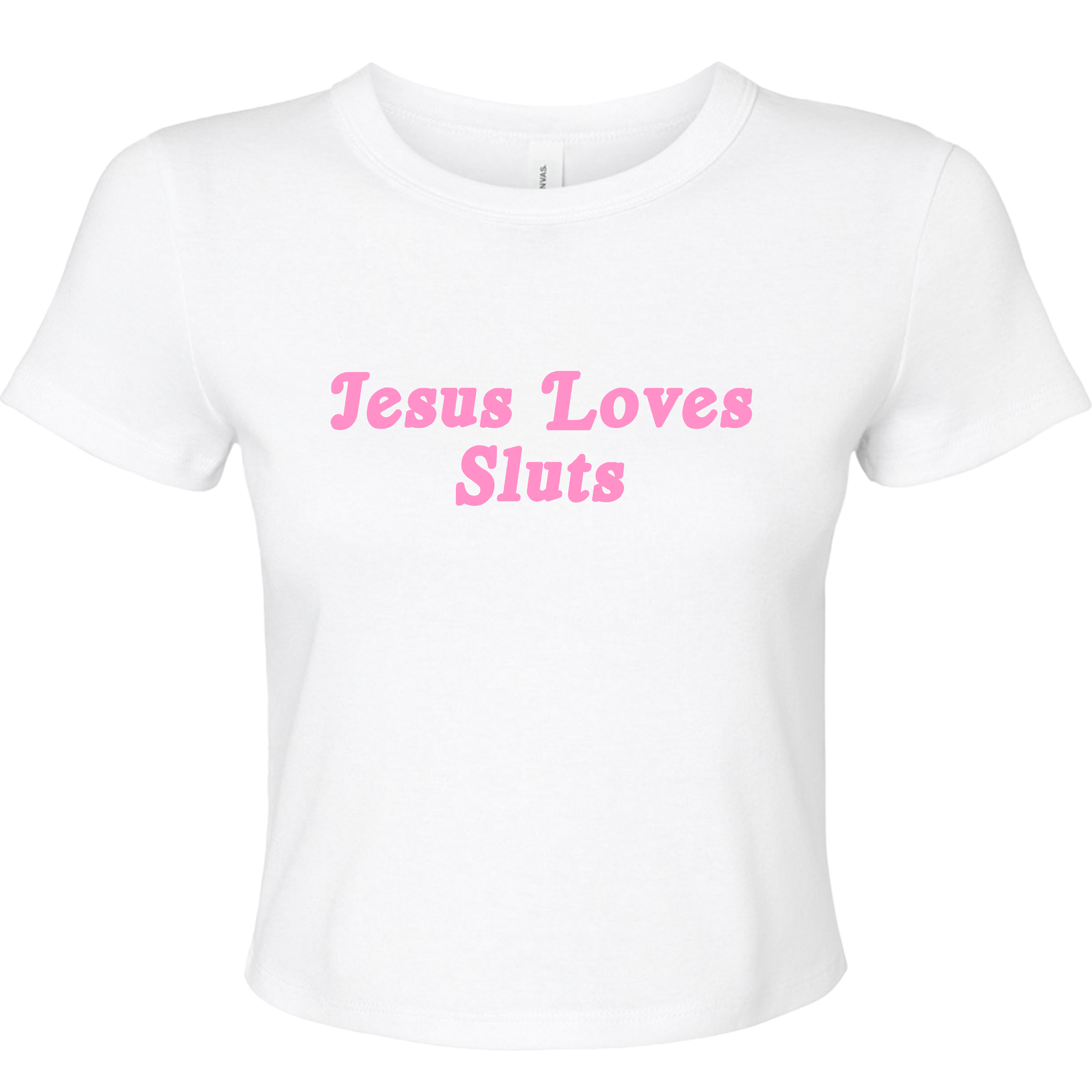 JESUS LOVES SLUTS BABY T-SHIRT