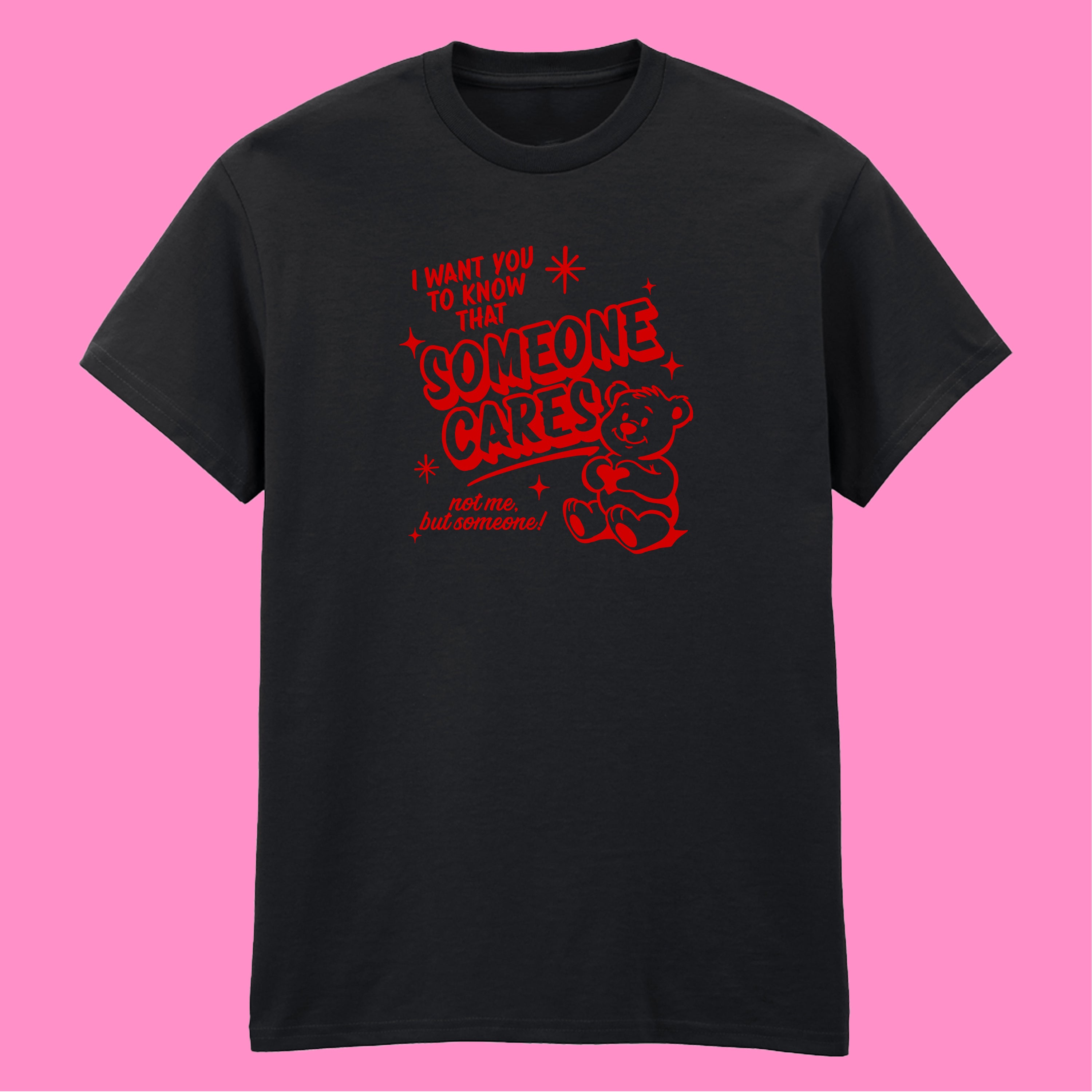 SOMEONE CARES TEDDY T-SHIRT