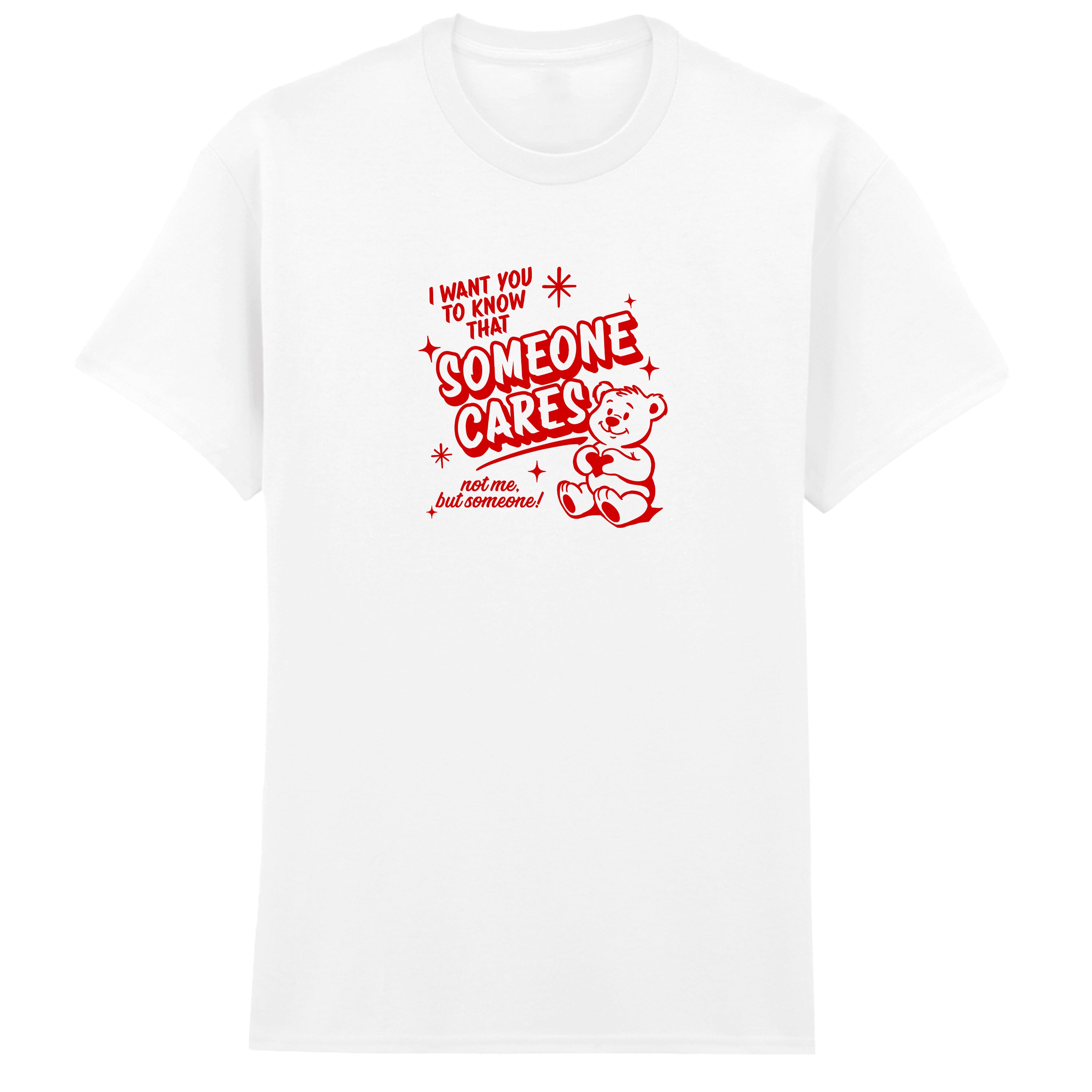 SOMEONE CARES TEDDY T-SHIRT