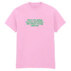 SORRY FOR BEING SEXY AND FUNNY T-SHIRT