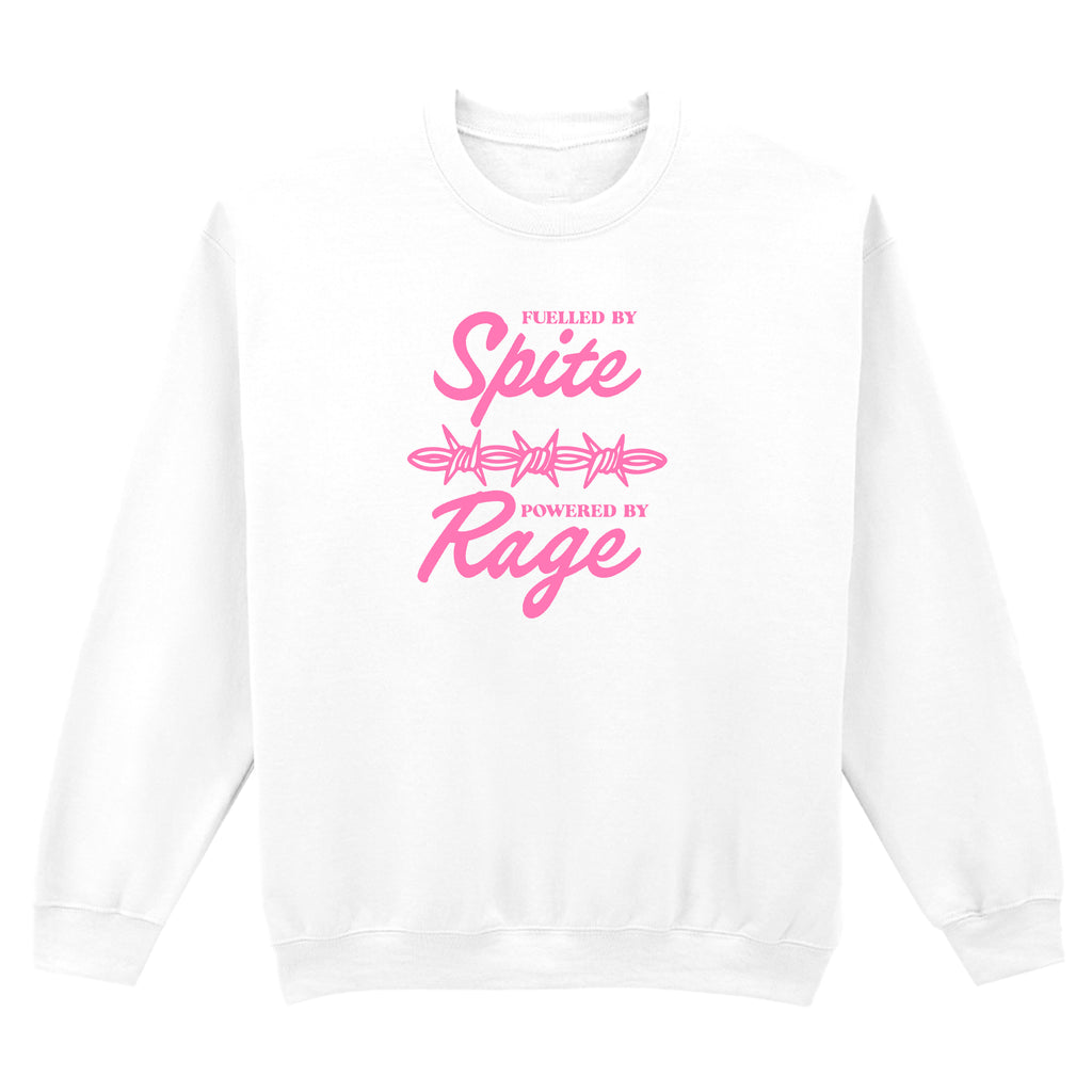 FUELLED BY SPITE POWERD BY RAGE SWEATSHIRT