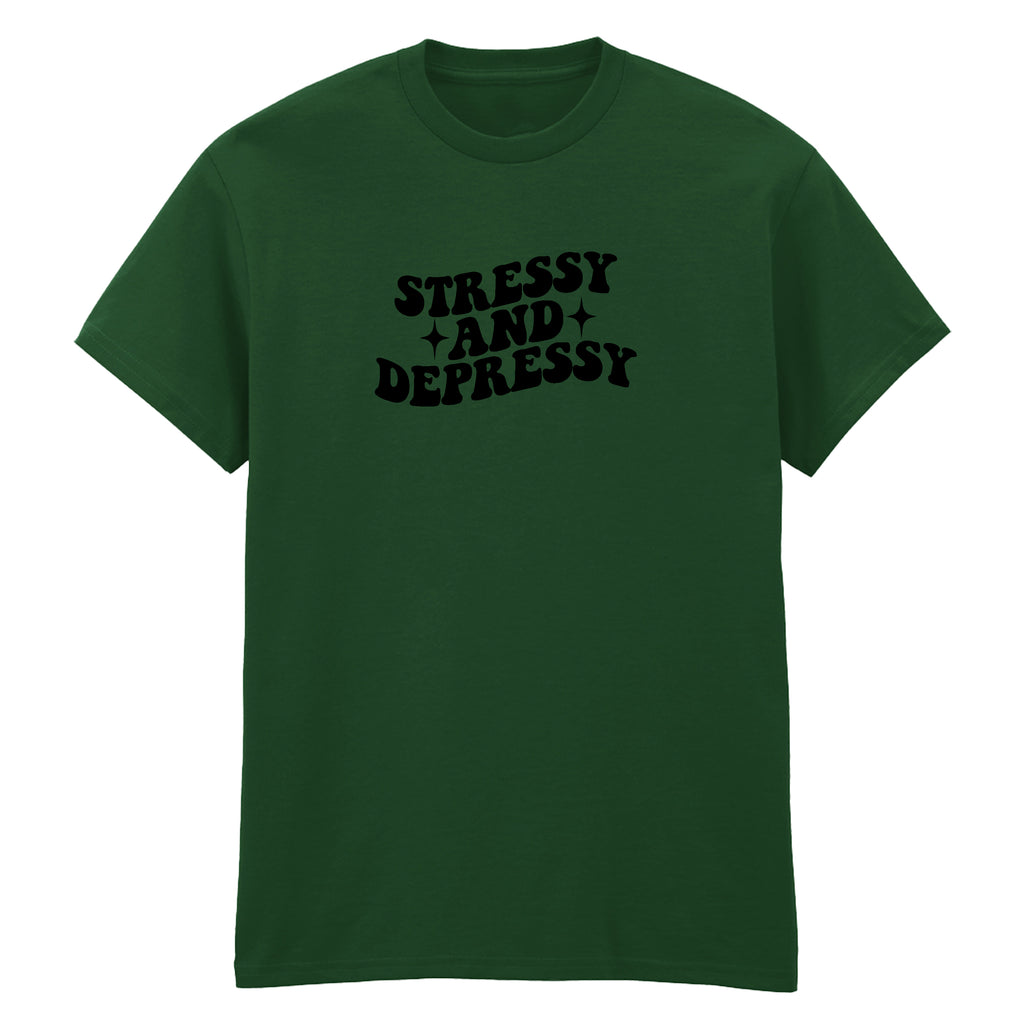 STRESSY AND DEPRESSY T-SHIRT