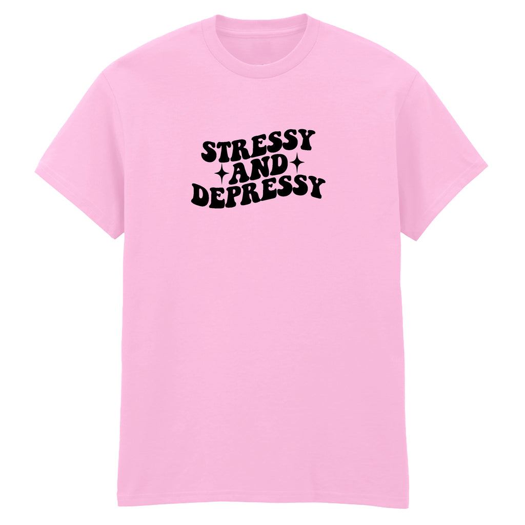STRESSY AND DEPRESSY T-SHIRT