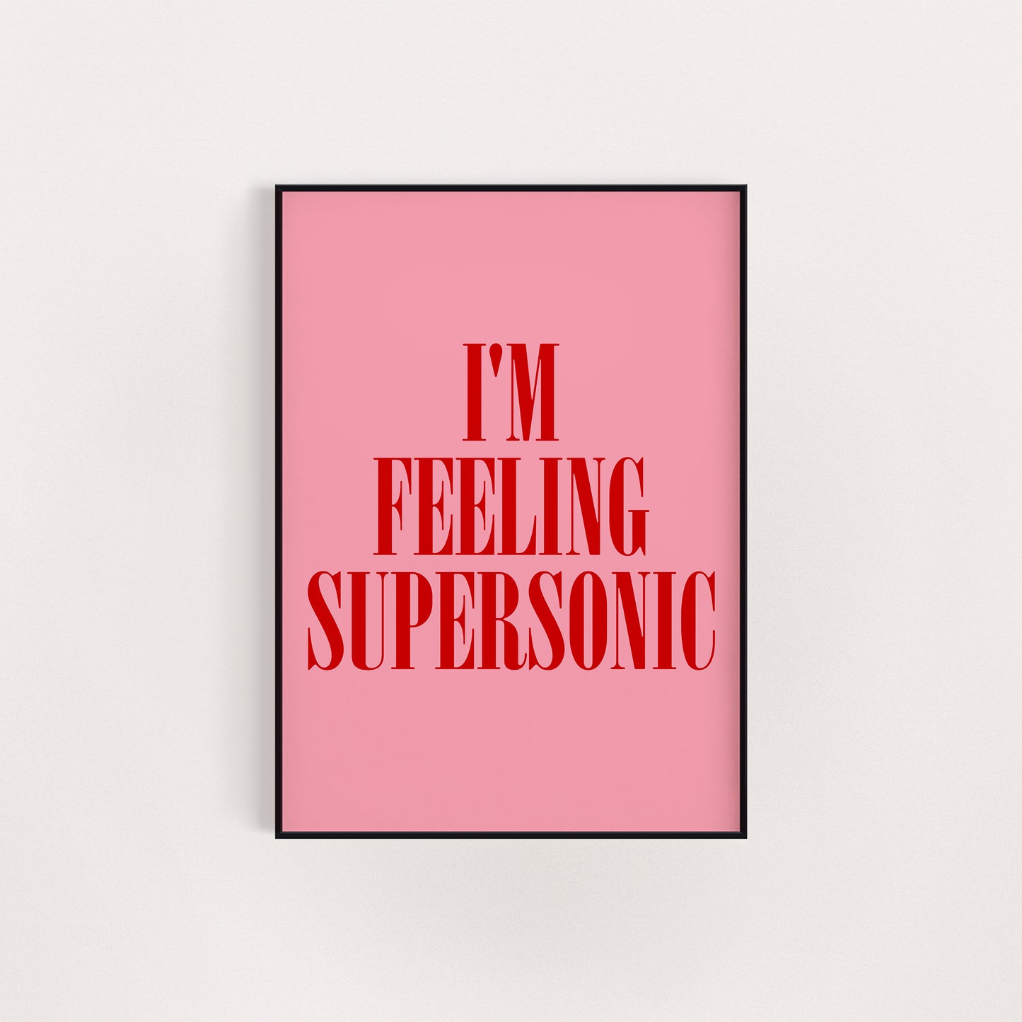 SUPERSONIC PRINT