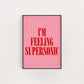 SUPERSONIC PRINT