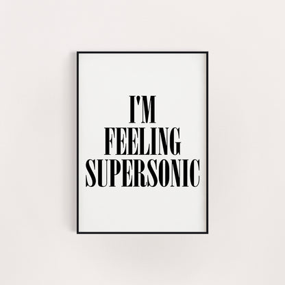 SUPERSONIC PRINT