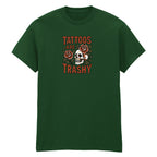 TATTOOS ARE TRASHY COLOUR T-SHIRT