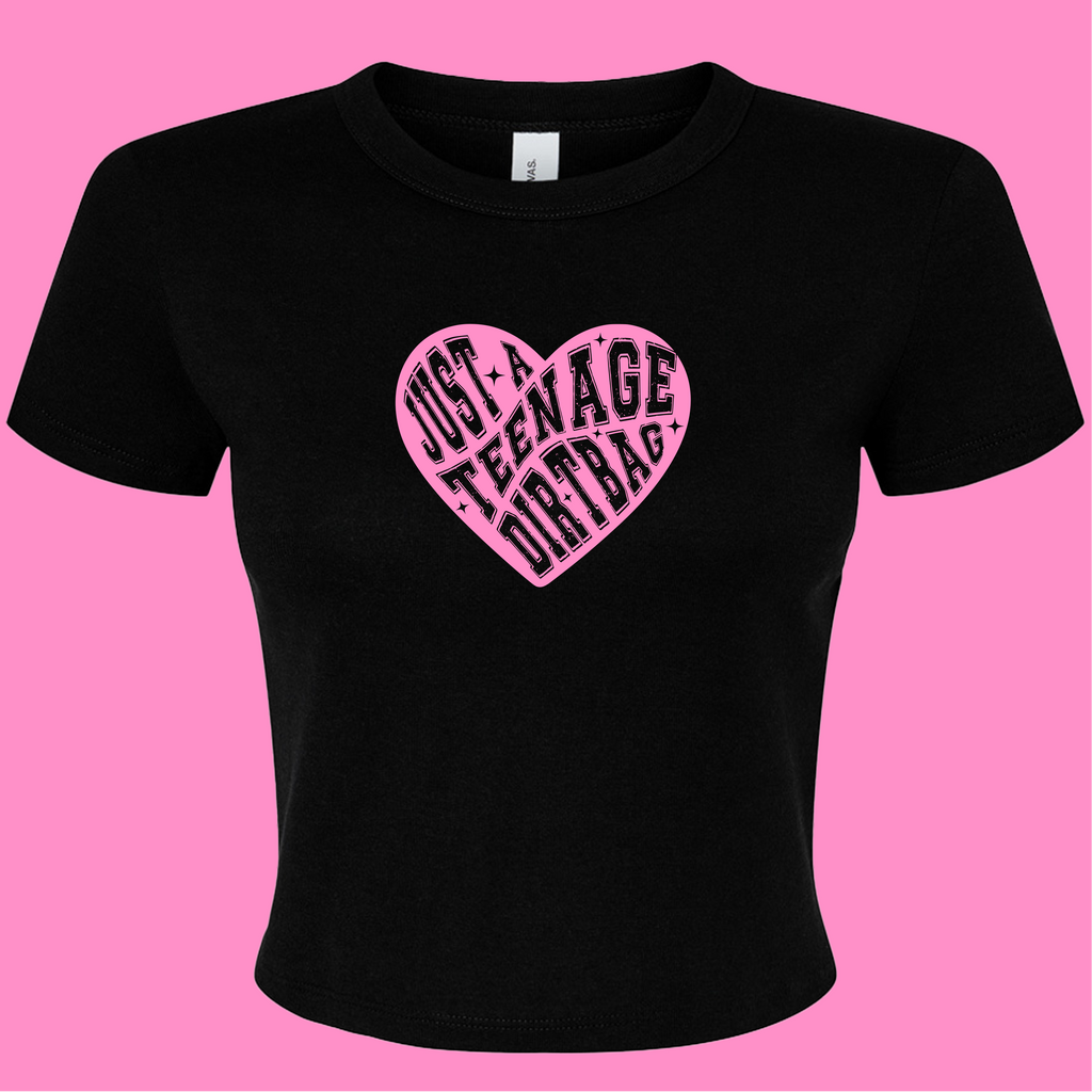 TEENAGE DIRTBAG HEART BABY T-SHIRT