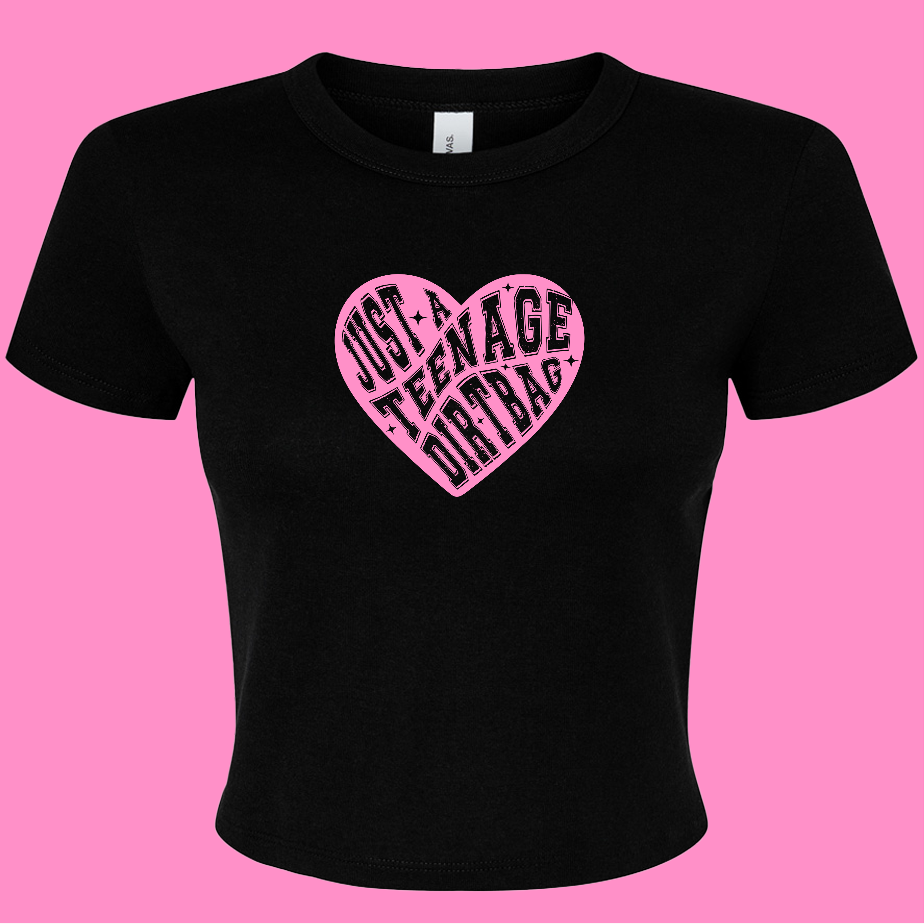 TEENAGE DIRTBAG HEART BABY T-SHIRT