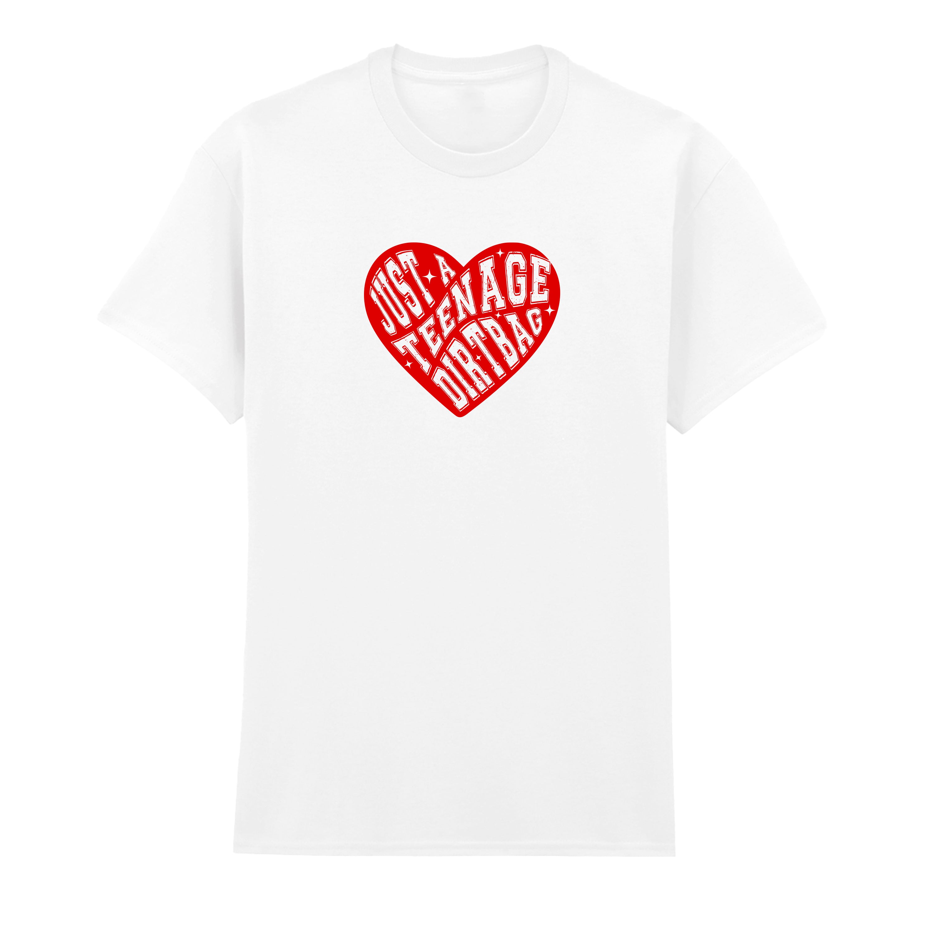 TEENAGE DIRTBAG HEART T-SHIRT
