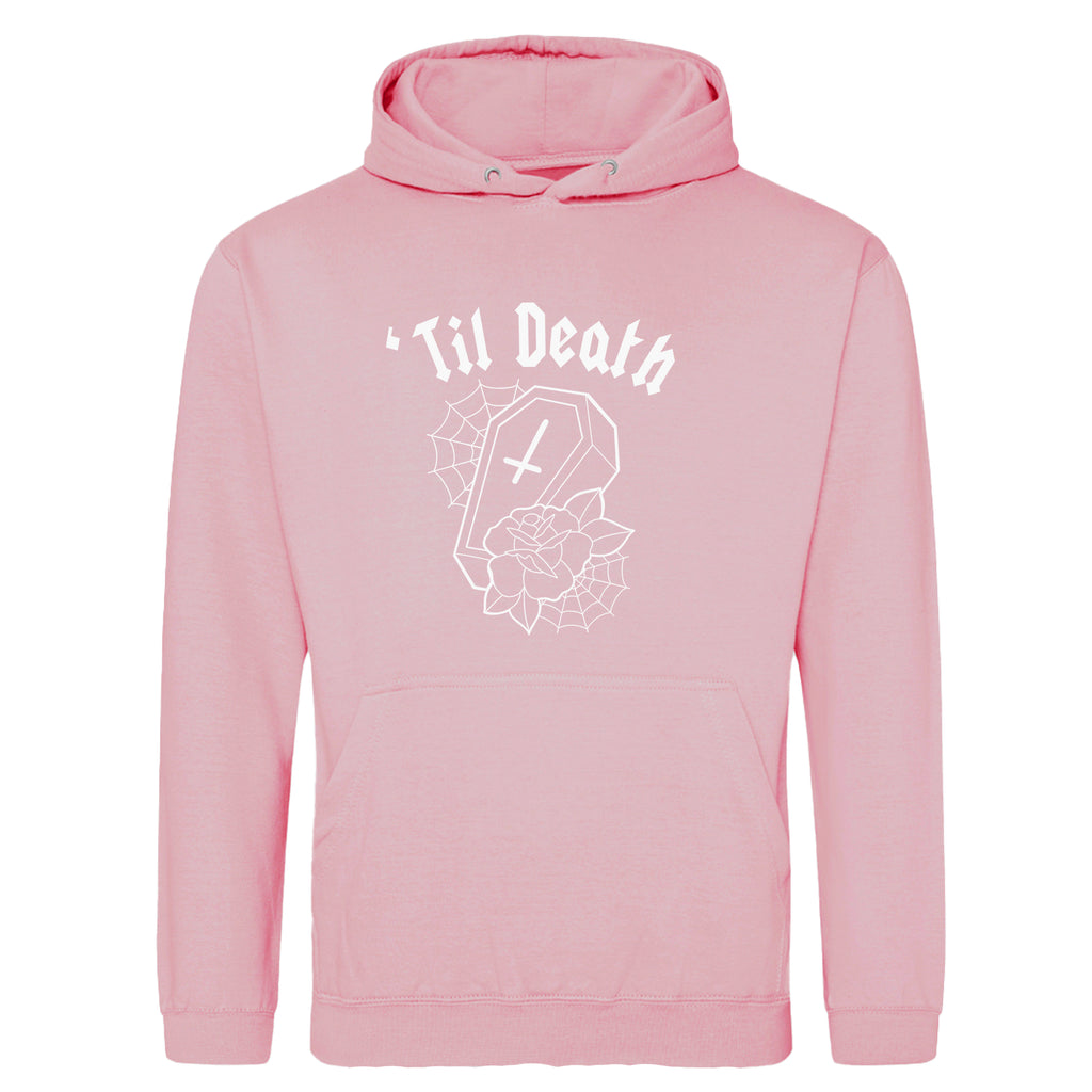 TIL DEATH COFFIN HOODIE