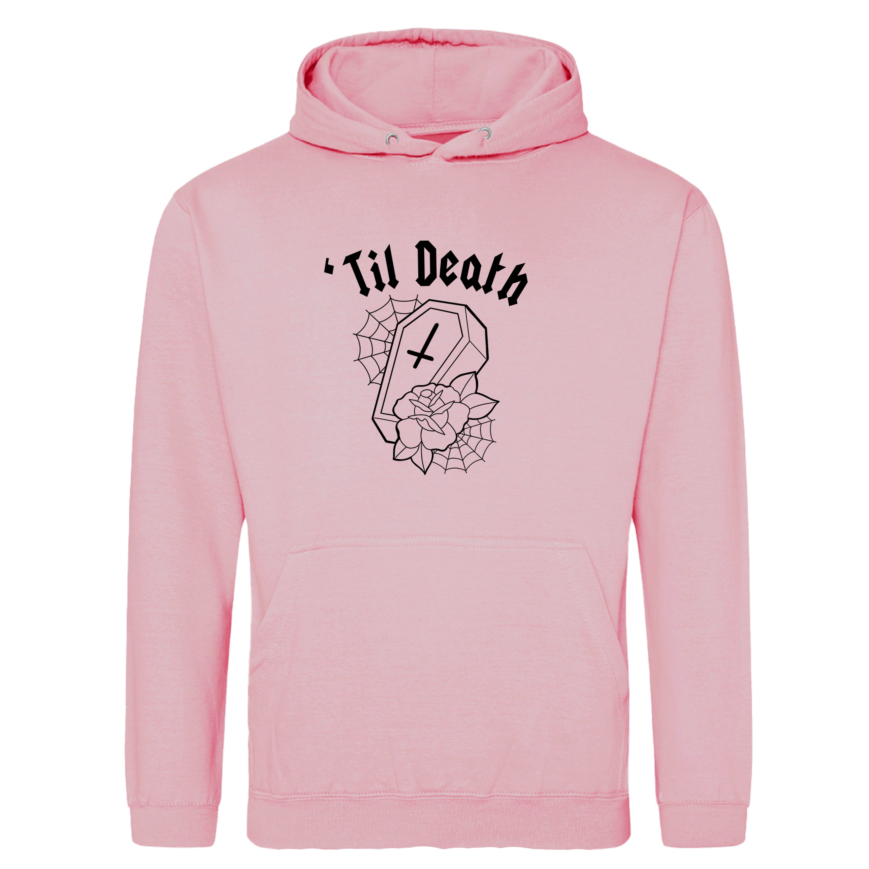 TIL DEATH COFFIN HOODIE