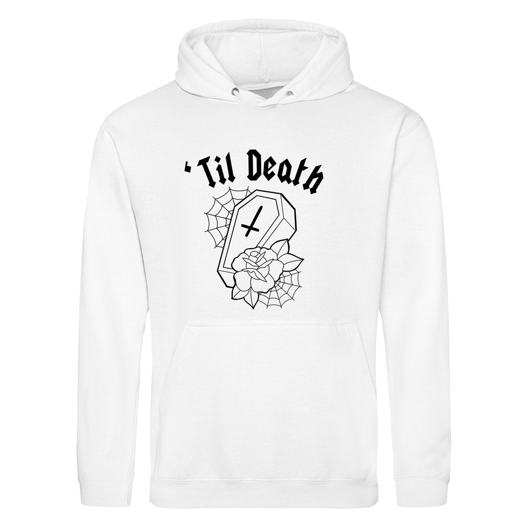 TIL DEATH COFFIN HOODIE