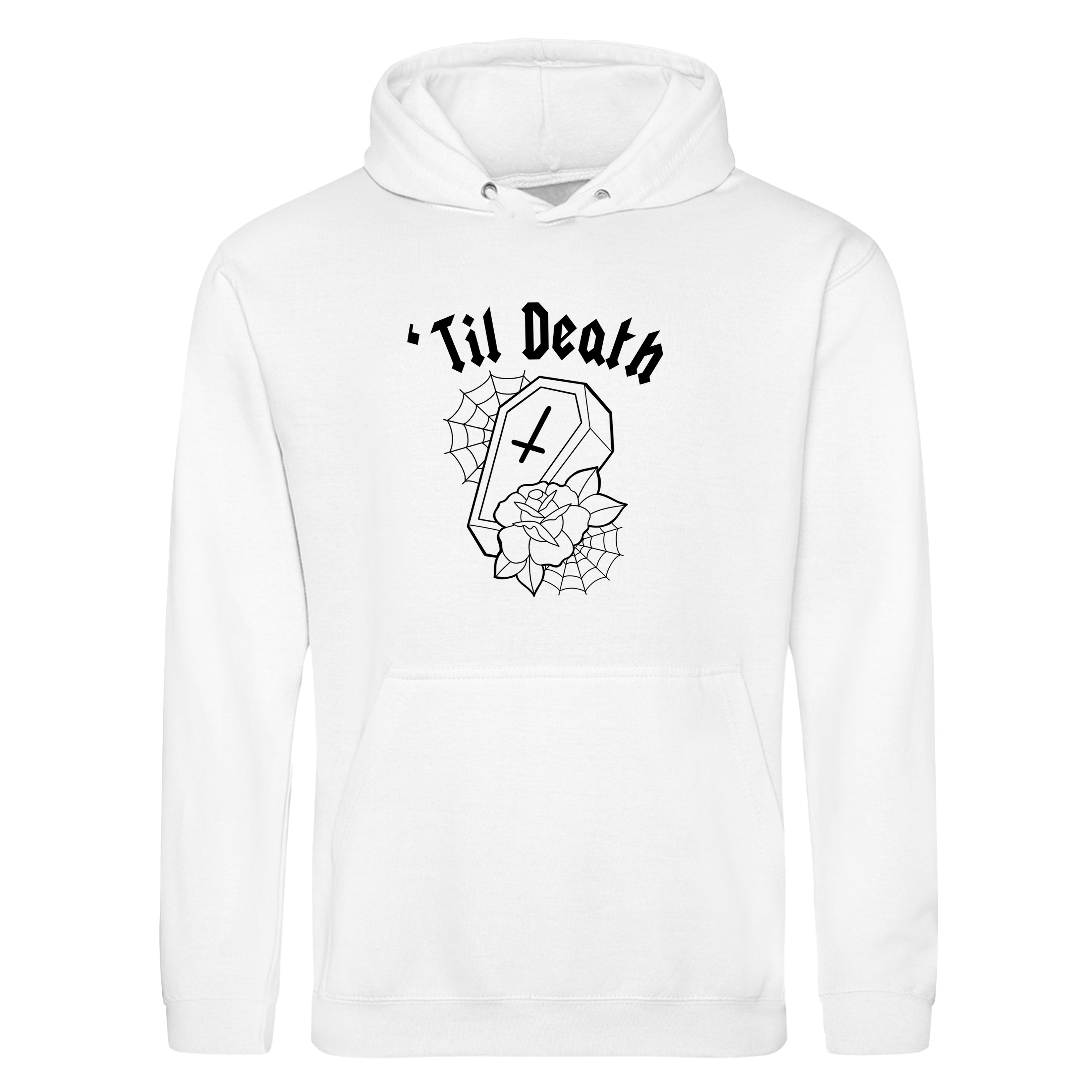 TIL DEATH COFFIN HOODIE