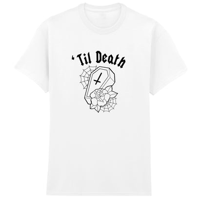 TIL DEATH COFFIN T-SHIRT