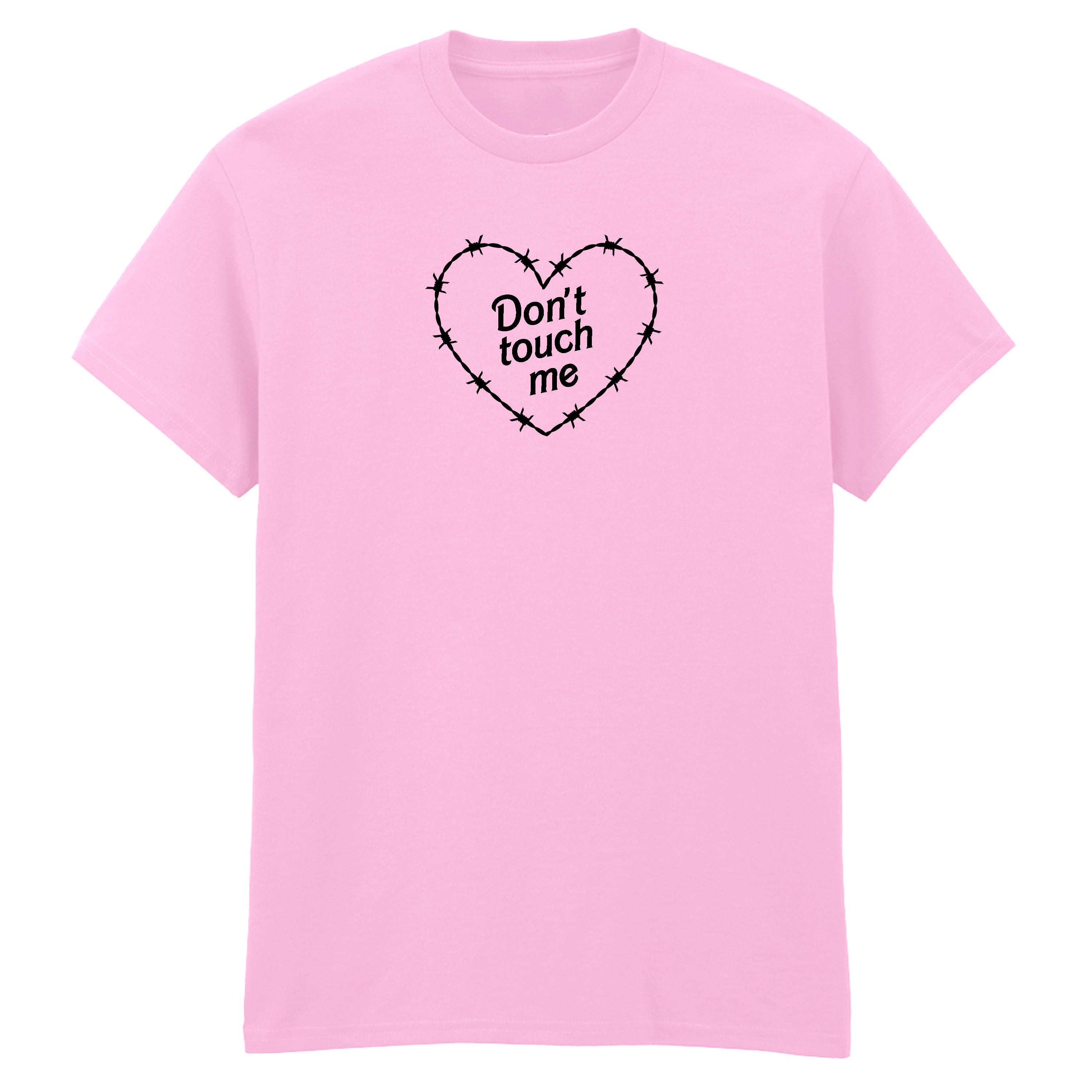 DON'T TOUCH ME HEART T-SHIRT