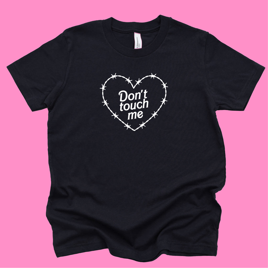 DON'T TOUCH ME KIDS T-SHIRT