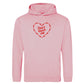 DON'T TOUCH ME BARBED HEART HOODIE