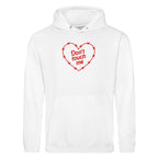DON'T TOUCH ME BARBED HEART HOODIE