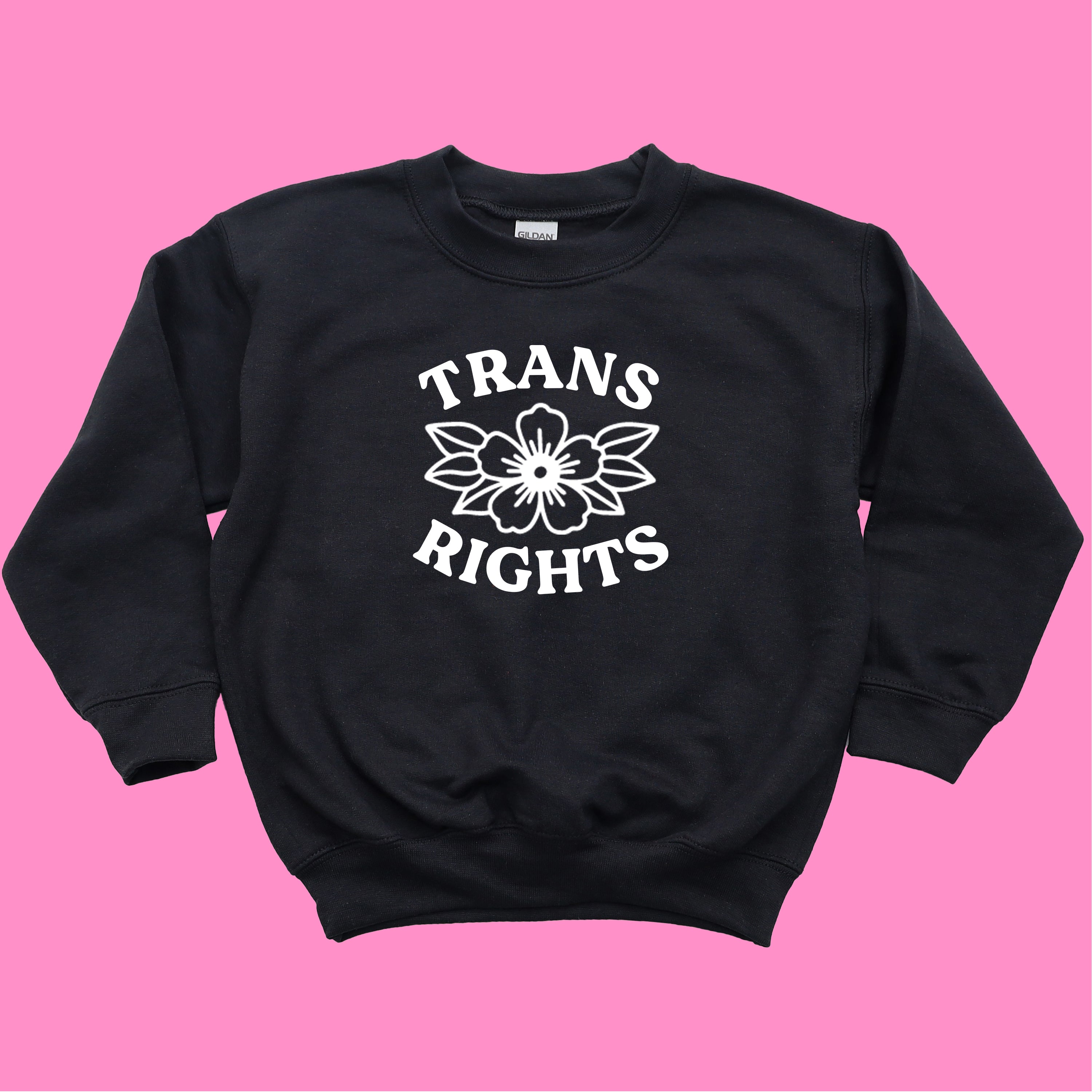 TRANS RIGHTS KIDS SWEATSHIRT