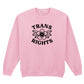 TRANS RIGHTS FLOWER SWEATSHIRT