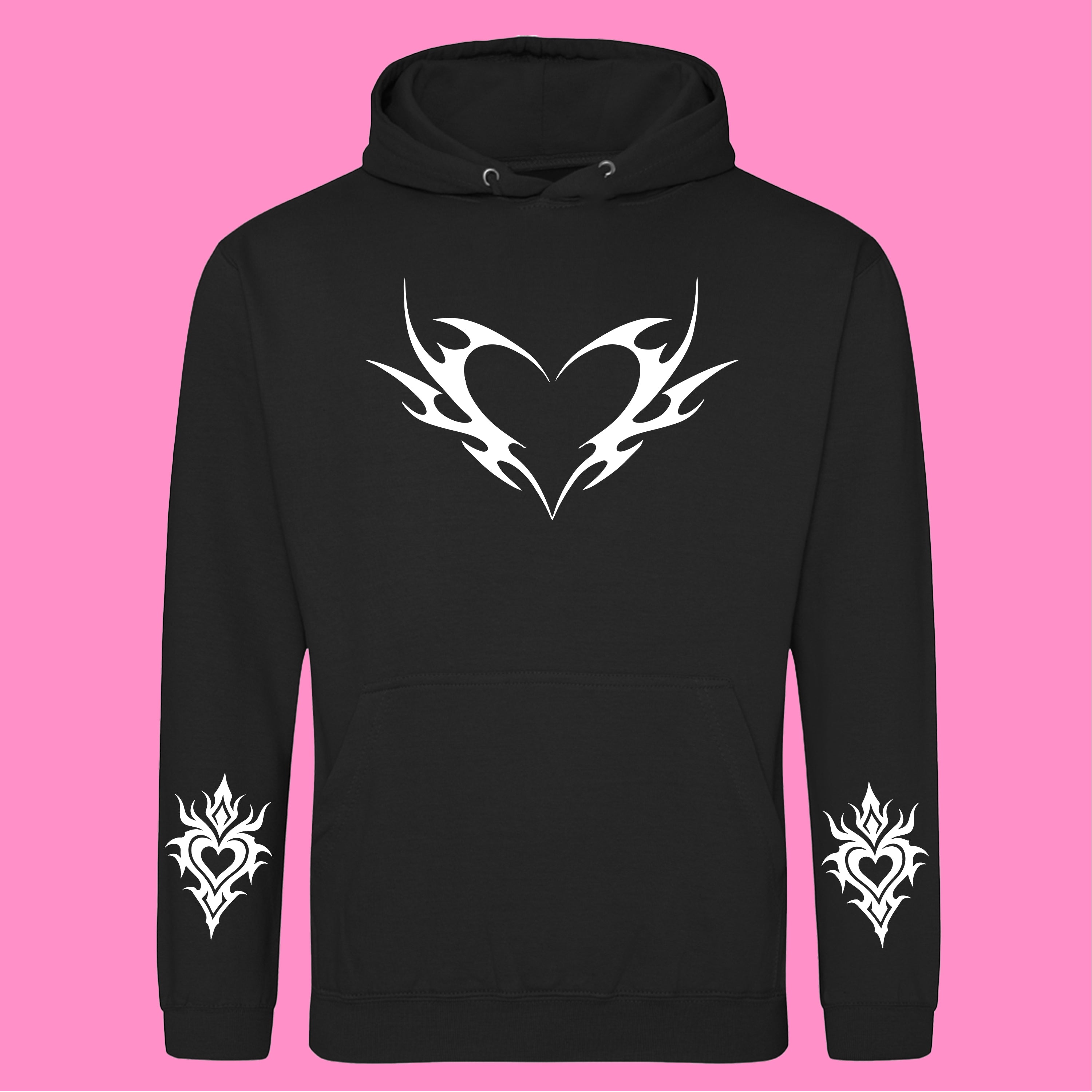 TRIBAL HEART HOODIE
