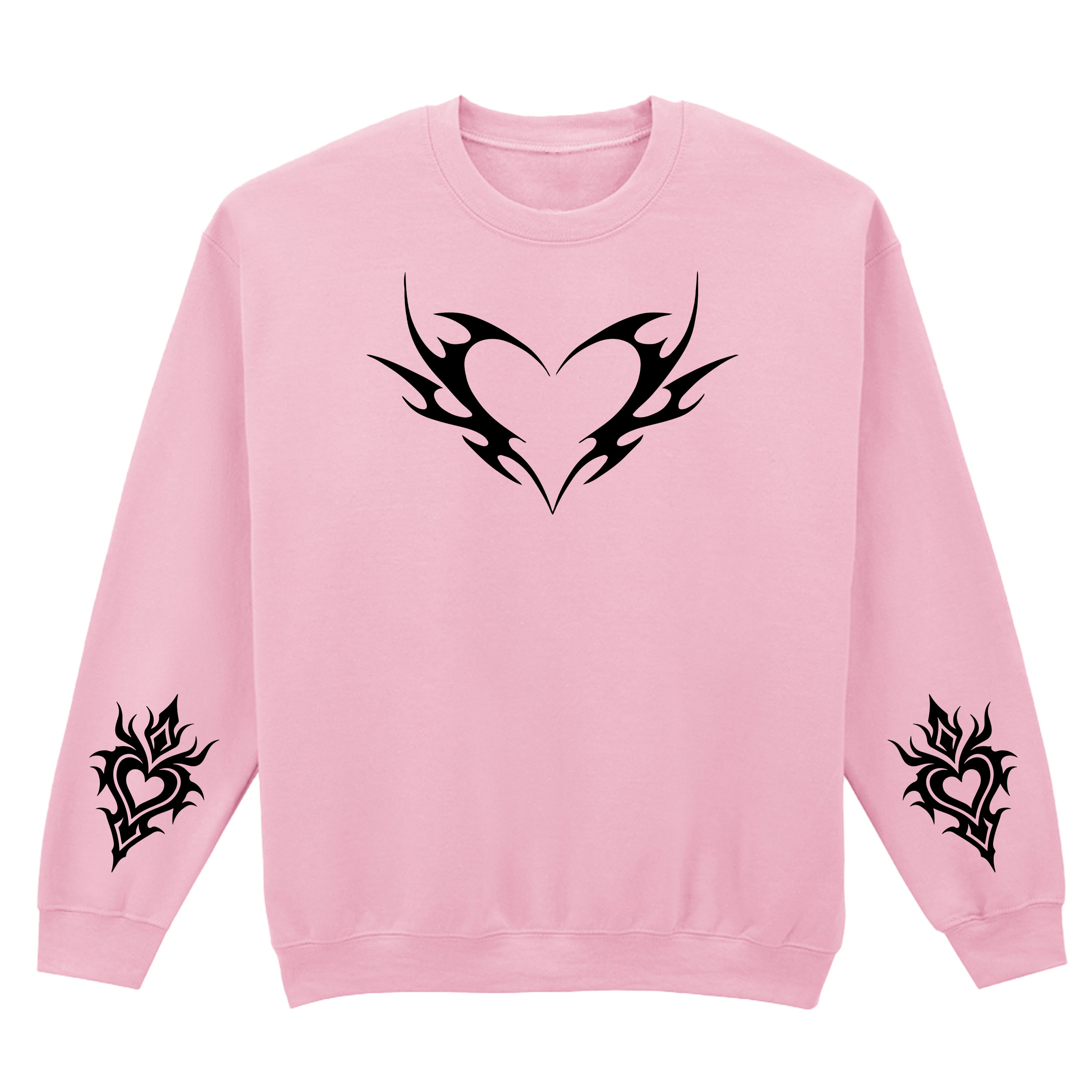 TRIBAL HEART SWEATSHIRT