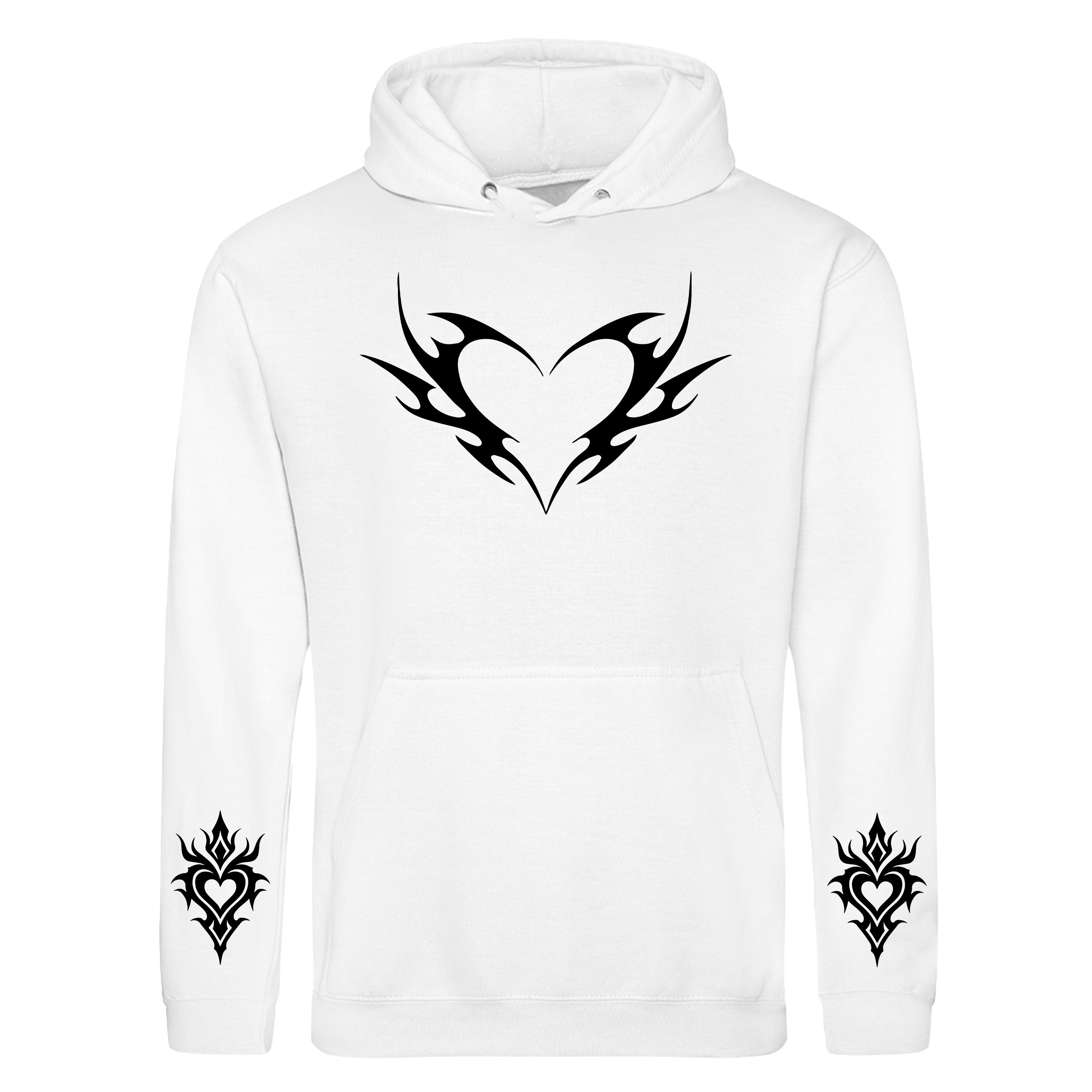 TRIBAL HEART HOODIE