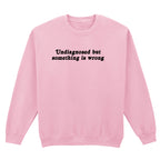 UNDIAGNOSED BUT SOMETHING IS WRONG SWEATSHIRT
