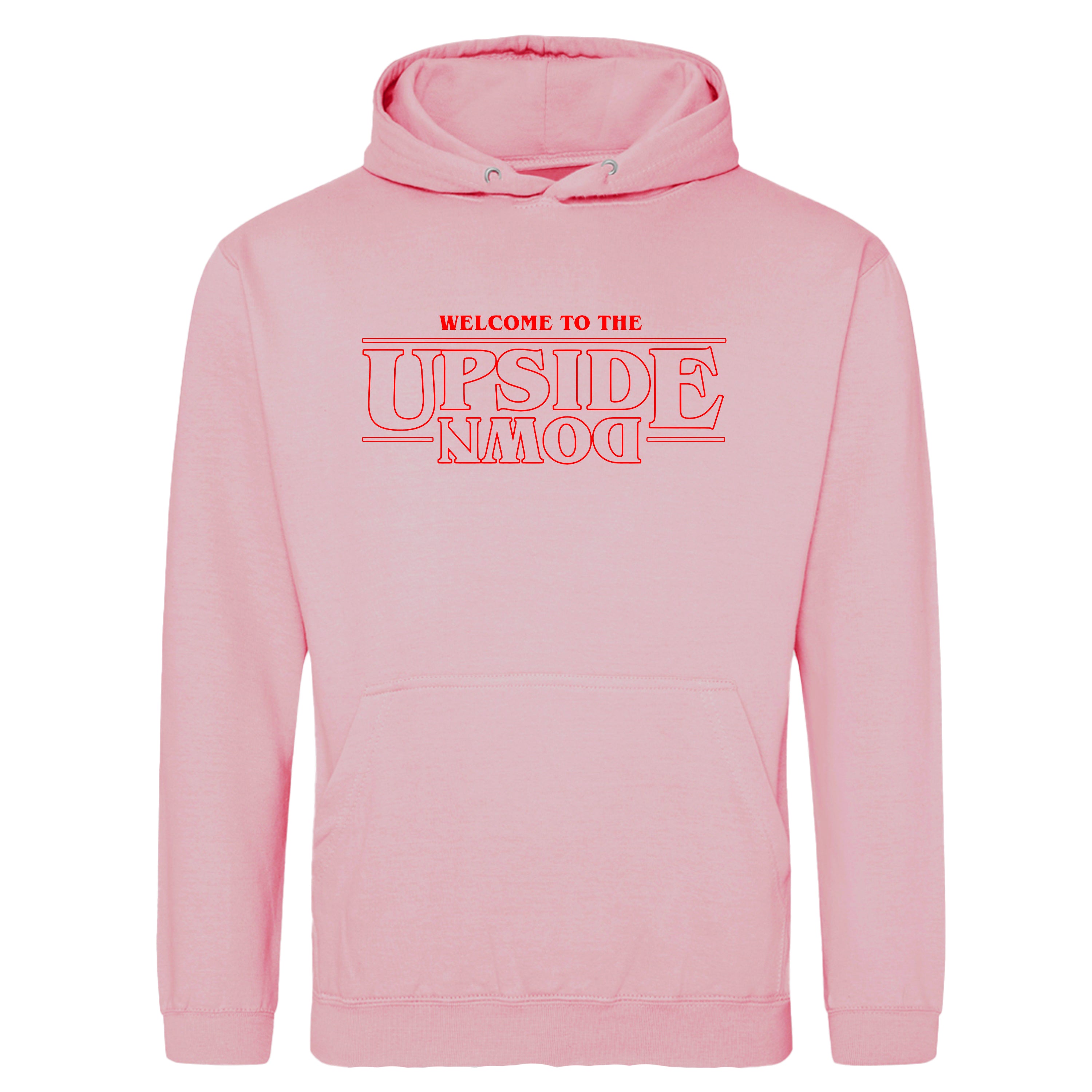 WELCOME TO THE UPSIDE DOWN STRANGER THINGS HOODIE