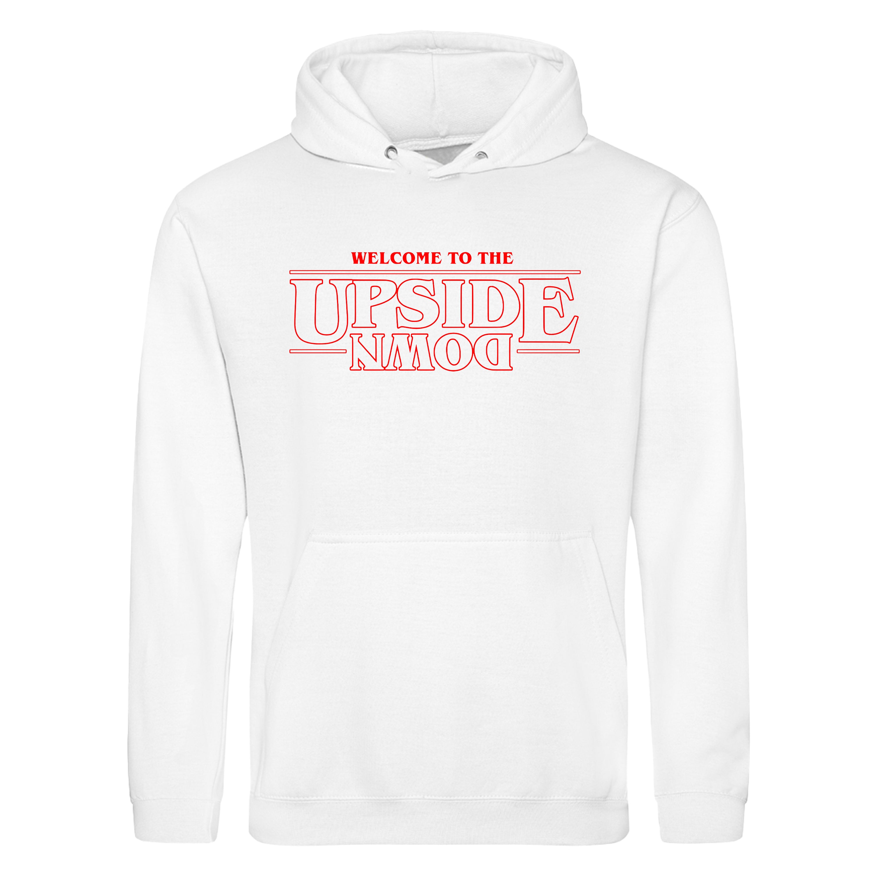 WELCOME TO THE UPSIDE DOWN STRANGER THINGS HOODIE