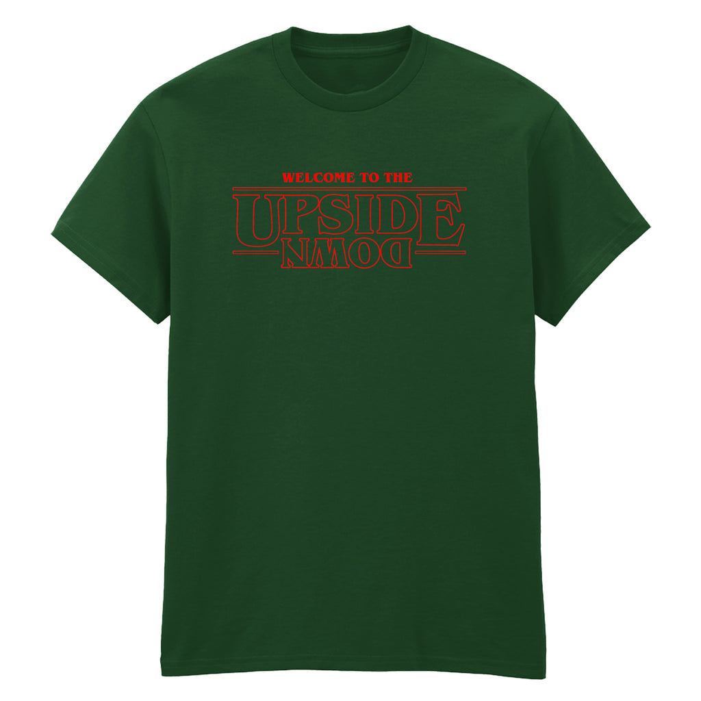 WELCOME TO THE UPSIDE DOWN STRANGER THINGS T-SHIRT
