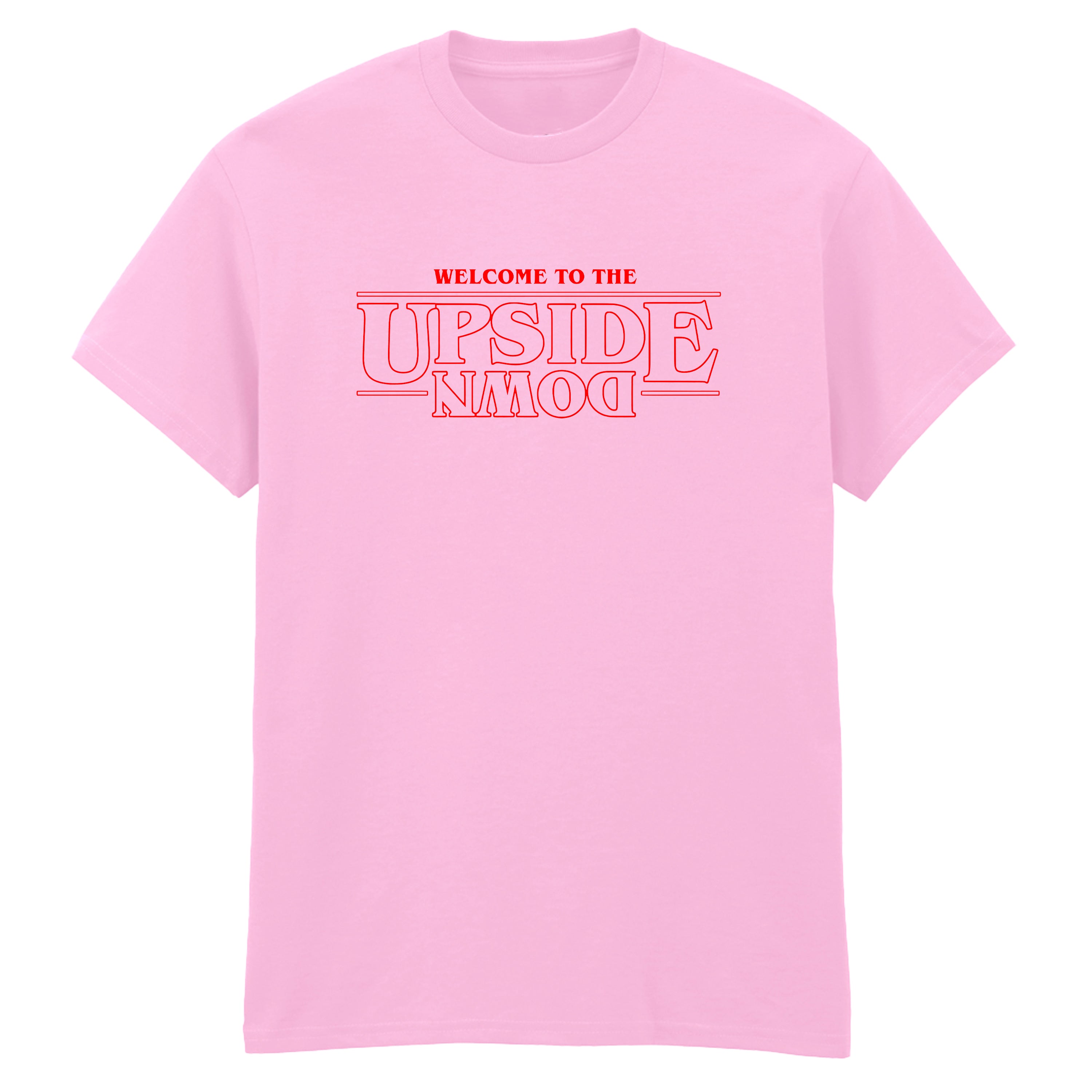 WELCOME TO THE UPSIDE DOWN STRANGER THINGS T-SHIRT